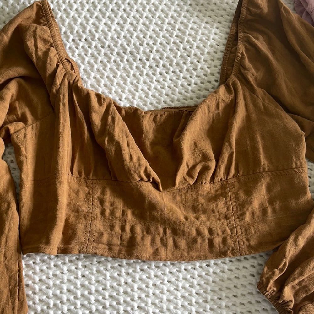 Target long sleeve crop top! Never worn